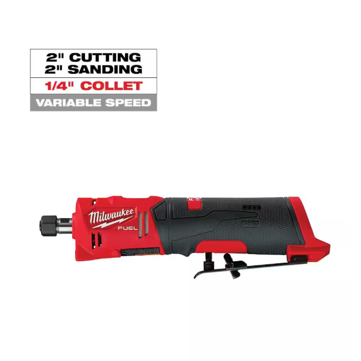 M12 FUEL 12V Lithium-Ion Brushless Cordless 1/4 in. Straight Die Grinder (Tool-Only)