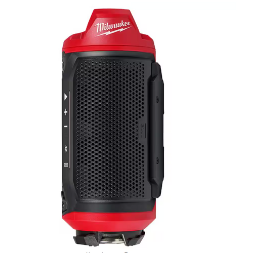 M12 12-Volt Lithium-Ion Cordless Bluetooth Jobsite Speaker with PACKOUT Compatibility