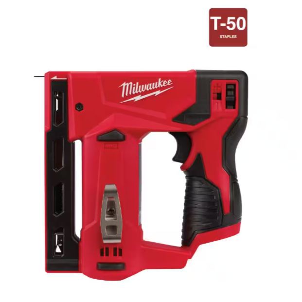 M12 12-Volt Lithium-Ion Cordless 3/8 in. Crown Stapler (Tool-Only)