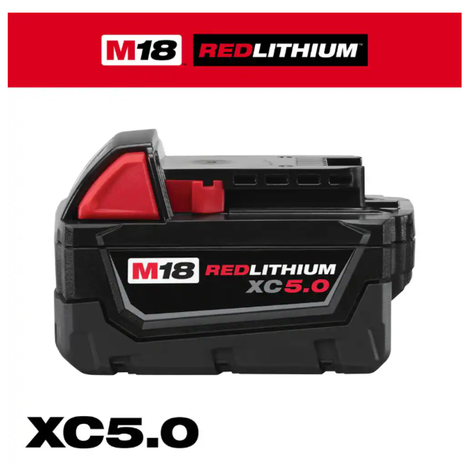 M18 18-Volt Lithium-Ion XC Starter Kit with One 5.0Ah Battery and Charger
